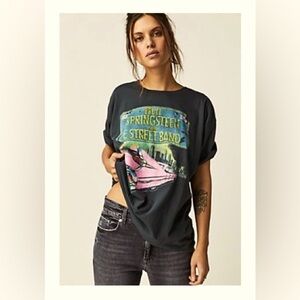 Free People Bruce Springsteen concert tshirt